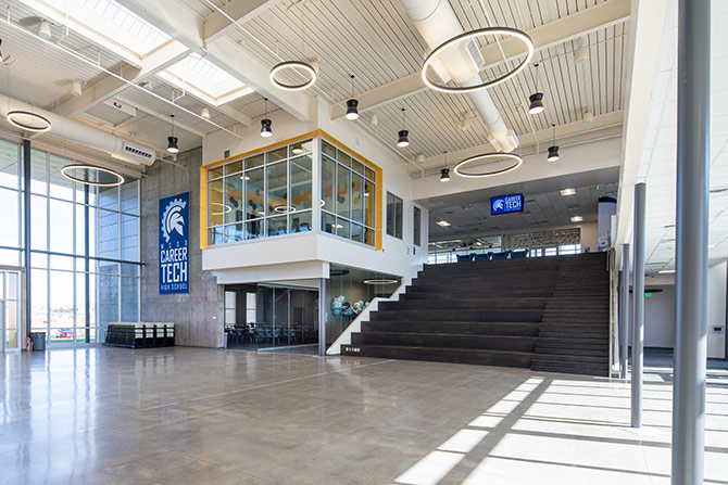 Career Tech High School interior