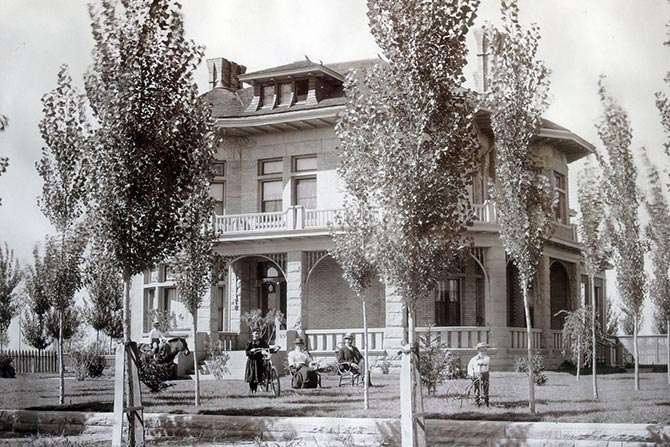 Fisher Mansion, photo courtesy of Utah Historical Society